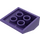 LEGO Dark Purple Slope 3 x 3 (25°) Corner (3675)