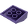LEGO Violet foncé Pente 3 x 3 (25°) Coin (3675)