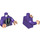 LEGO Dark Purple Stan Shunpike Minifig Torso (973 / 76382)