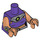 LEGO Morado oscuro Starfire Minifigura Torso (973 / 88585)