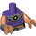 LEGO Morado oscuro Starfire Minifigura Torso (973 / 88585)