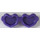 LEGO Dark Purple Sunglasses with Hearts