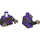 LEGO Dark Purple Tax Collector Minifig Torso (973 / 76382)