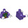 LEGO Dark Purple The Joker Minifig Torso (973 / 76382)
