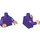 LEGO Dark Purple The Joker&#039;s Henchman Minifig Torso (973 / 76382)