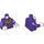 LEGO Violet foncé The Joker - Smirk/Smile from LEGO Batman Movie Minifig Torse (973 / 76382)
