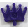 LEGO Violet foncé Tiara (93080)