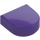 LEGO Dark Purple Tile 1 x 1 Half Oval (24246 / 35399)