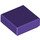 LEGO Dark Purple Tile 1 x 1 with Groove (3070 / 30039)