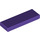 LEGO Dark Purple Tile 1 x 3 (63864)