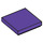 LEGO Dark Purple Tile 2 x 2 with Groove (3068 / 88409)