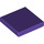 LEGO Dark Purple Tile 2 x 2 with Groove (3068 / 88409)