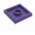 LEGO Violet foncé Tuile 2 x 2 avec rainure (3068 / 88409)