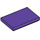 LEGO Violet Foncé Tuile 2 x 3 (26603)