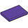 LEGO Dark Purple Tile 2 x 3 (26603)