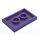 LEGO Violet foncé Tuile 2 x 3 (26603)
