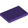 LEGO Violet Foncé Tuile 2 x 3 (26603)