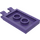 LEGO Violet foncé Tuile 2 x 3 avec Horizontal Clips (Pinces épaisses ouvertes en «O») (30350 / 65886)
