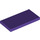 LEGO Dark Purple Tile 2 x 4 (87079)