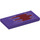 LEGO Dark Purple Tile 2 x 4 with Bogmire Red Splothc (87079 / 94283)