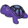 LEGO Dark Purple Turtle (Walking) with Blue scales (66590 / 66709)