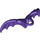 LEGO Morado oscuro Webbed Alas (20608 / 76431)