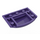 LEGO Viola scuro Cuneo 3 x 4 x 0.7 con Recess (93604)