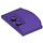 LEGO Dark Purple Wedge 3 x 4 x 0.7 with Recess (93604)