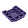 LEGO Dark Purple Wedge 4 x 4 Curved (45677)