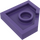 LEGO Dark Purple Wedge Plate 2 x 2 Cut Corner (26601)