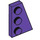 LEGO Dark Purple Wedge Plate 2 x 3 Wing Right  (43722)