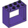 LEGO Donkerpaars Venster 2 x 4 x 3 met vierkante gaten (60598)
