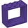 LEGO Dark Purple Window 2 x 4 x 3 with Square Holes (60598)