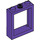 LEGO Dark Purple Window Frame 1 x 3 x 3 (51239)