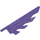 LEGO Dark Purple Wing with Four Blades (11091)