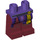 LEGO Dark Purple Wong Minifigure Hips and Legs (3815 / 83962)