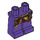 LEGO Dark Purple Wong with Dark Red Robe and Dark Purple Legs Minifigure Hips and Legs (3815 / 87525)