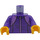 LEGO Dunkelviolett Zipped Jacket Minifig Torso (973 / 76382)