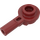 LEGO Dark Red Bar 1 with Plate 1 x 1 Round (32828)