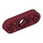 LEGO Dark Red Beam 3 x 0.5 Thin with Axle Holes (6632 / 65123)