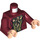 LEGO Dark Red Bilbo Baggins with Dark Red Coat Torso (76382 / 88585)