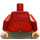 LEGO Rouge foncé Bilbo Baggins avec Dark rouge Coat Torse (76382 / 88585)