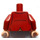LEGO Rouge foncé Bilbo Baggins avec Dark rouge Coat Torse (76382 / 88585)