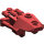 LEGO Dark Red Bionicle 3 x 5 x 2 Knee Shield (53543)