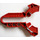 LEGO Dark Red Bionicle Kanoka Disc Launcher (47304)