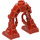 LEGO Donkerrood Bionicle Mechanisch Poten (54276)