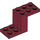 LEGO Dark Red Bracket 2 x 5 x 2.3 and Inside Stud Holder (28964 / 76766)