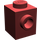 LEGO Dark Red Brick 1 x 1 with Stud on One Side (87087)