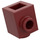LEGO Dark Red Brick 1 x 1 with Studs on Two Opposite Sides (47905)