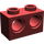LEGO Dunkelrot Backstein 1 x 2 mit 2 Löcher (32000)